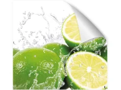 Sale Myspotti Küchenrückwandfolie Aqua Limette Selbstklebend 450 cm x 60 cm