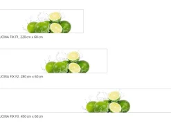 Sale Myspotti Küchenrückwandfolie Aqua Limette Selbstklebend 450 cm x 60 cm
