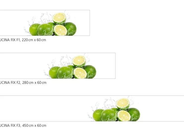 Sale Myspotti Küchenrückwandfolie Aqua Limette Selbstklebend 450 cm x 60 cm