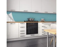 Sale Myspotti Küchenrückwandfolie Lichtgrün Selbstklebend 450 cm x 60 cm