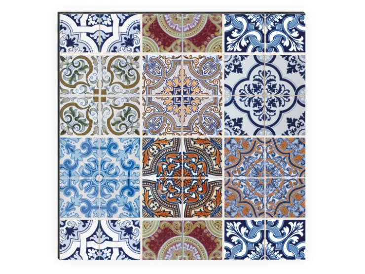 Best MySpotti Küchenrückwand Profix Cucina Pablo Fliese 210 x 60 cm Bunt