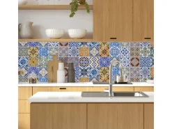 Best MySpotti Küchenrückwand Profix Cucina Pablo Fliese 210 x 60 cm Bunt