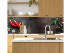 Best MySpotti Küchenrückwand Profix Cucina Rustical Bricks 270 x 60 cm Stein Hell