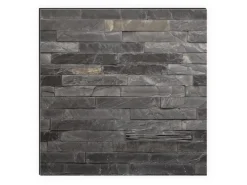 Best MySpotti Küchenrückwand Profix Cucina Black Brick 100 x 60 cm Stein Anthrazit