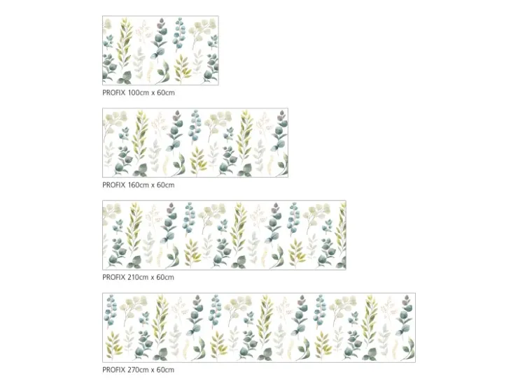 Best MySpotti Küchenrückwand Profix Cucina Provence 100 x 60 cm Lila Mix Küchenrückwände