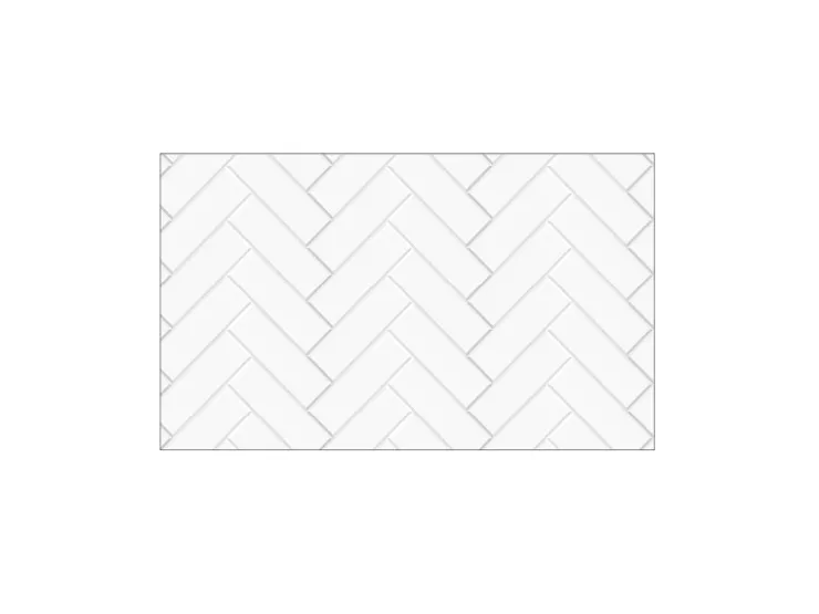 Best MySpotti Küchenrückwand Profix Cucina Herring 100 x 60 cm Weiß