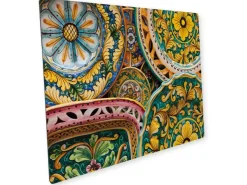 Best Myspotti Mini-Spritzschutzplatte Ceramica 59 cm x 41 cm Bunt