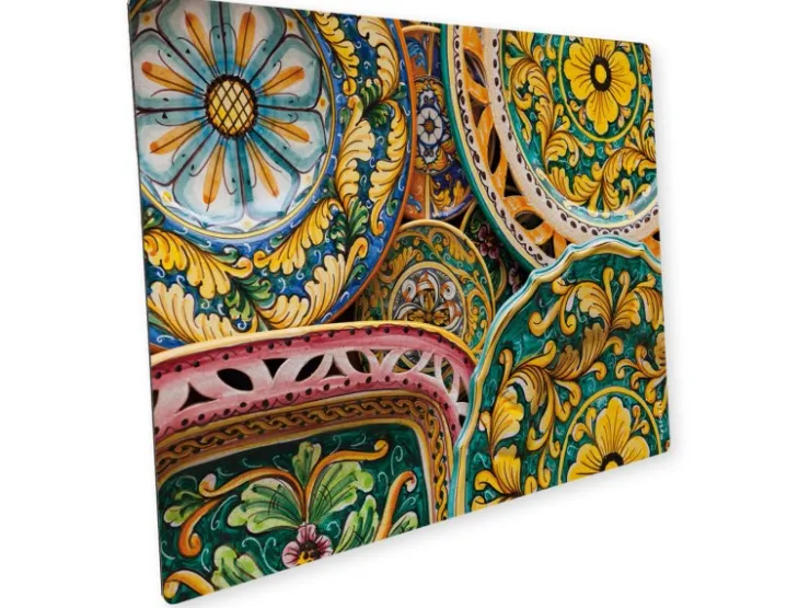 Best Myspotti Mini-Spritzschutzplatte Ceramica 59 cm x 41 cm Bunt