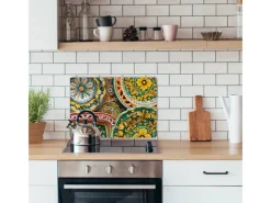 Best Myspotti Mini-Spritzschutzplatte Ceramica 59 cm x 41 cm Bunt