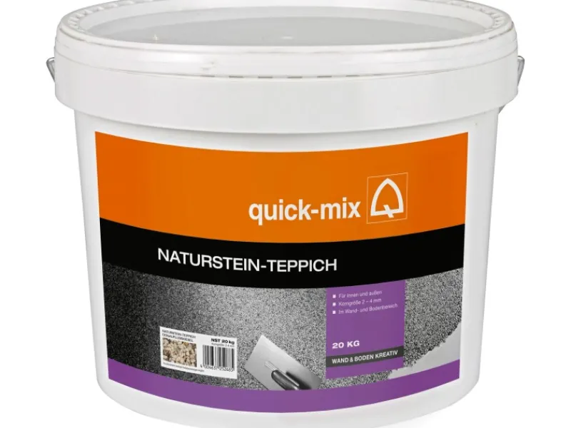 Best Naturstein-Teppich Marmorkiesel 20 kg Töpfe