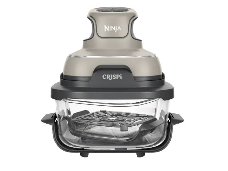 Hot Ninja Glas-Heißluftfritteuse FN101EUST CRISPi 4-in-1