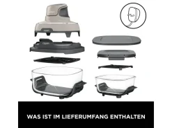 Hot Ninja Glas-Heißluftfritteuse FN101EUST CRISPi 4-in-1