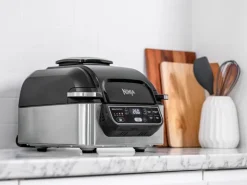 Hot Ninja Grill und Heißluftfritteuse AG301EU Foodi Grau-Schwarz