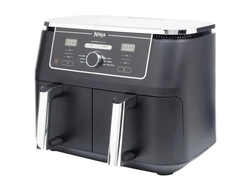 Heißluftfritteuse Foodi Max AF400EU Dual Zone Schwarz Haushaltsgeräte