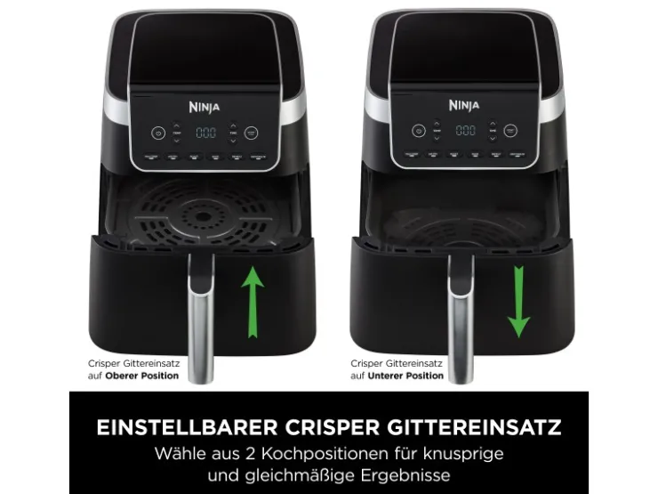 Online Ninja Heißluftfritteuse Max Pro AF180EU 6,2 l