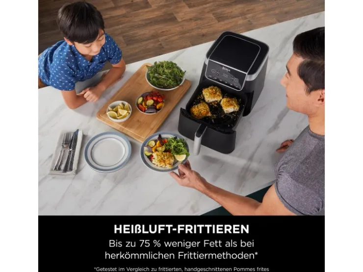 Online Ninja Heißluftfritteuse Max Pro AF180EU 6,2 l
