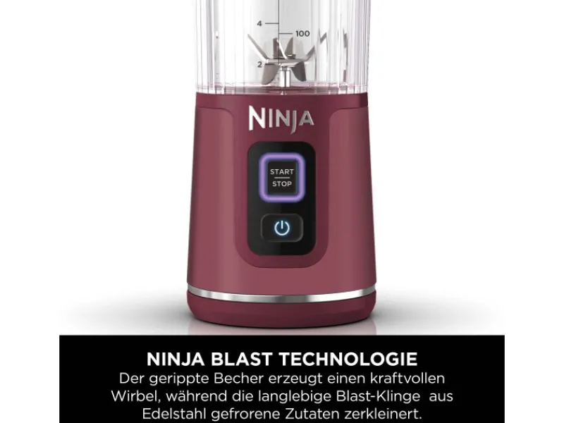 New Mixer Blast BC151EUCR Kabellos Cranberry Haushaltsgeräte
