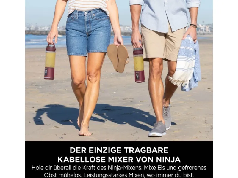 New Mixer Blast BC151EUCR Kabellos Cranberry Haushaltsgeräte