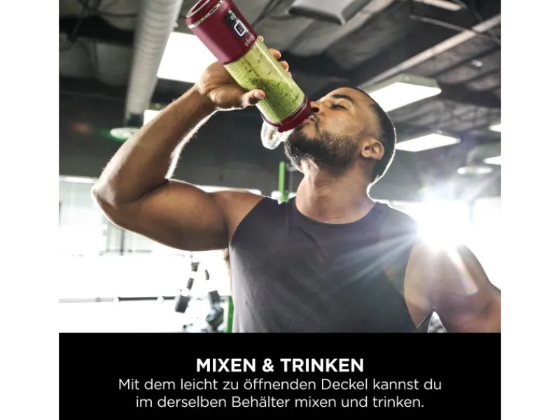 New Mixer Blast BC151EUCR Kabellos Cranberry Haushaltsgeräte