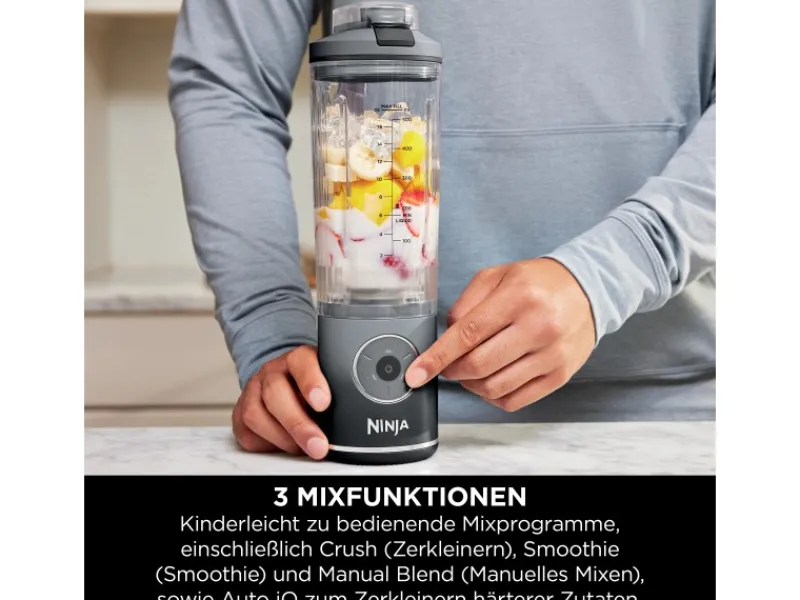 New Mixer Blast Max BC251EUGY Kabellos Grau Haushaltsgeräte