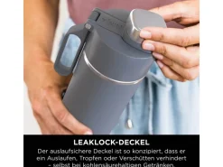 Outlet Trinkflasche Thirsti DW1801EUUKGY 530 ml Grau Haushaltsgeräte