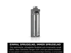 Outlet Trinkflasche Thirsti DW1801EUUKGY 530 ml Grau Haushaltsgeräte
