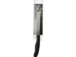 Sale Nirosta Brotmesser Fit 31 cm Silber-Schwarz