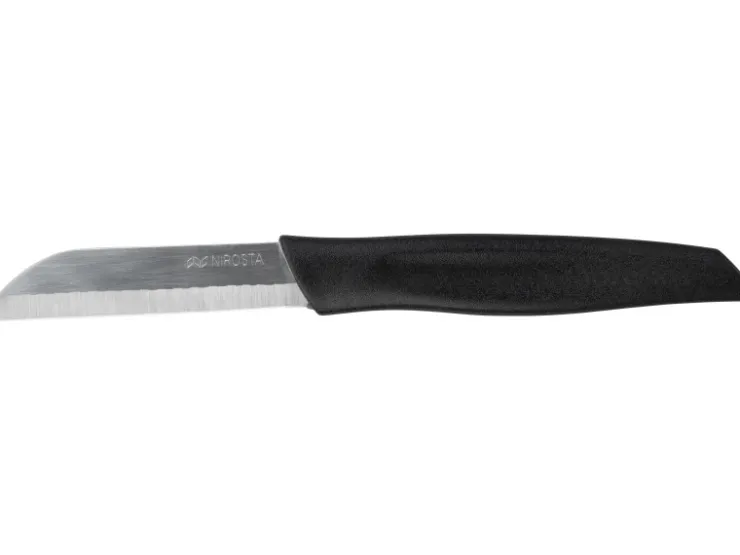 Clearance Nirosta Gemüsemesser Basic 17 cm Schwarz