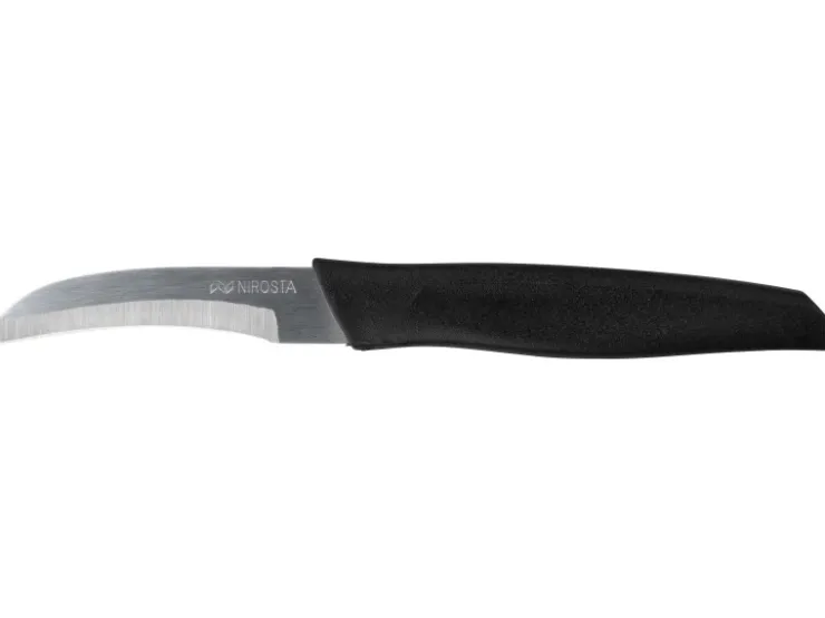 Best Nirosta Schälmesser Basic 17 cm Schwarz