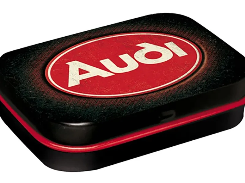 Discount Pillendose Audi Logo Red Shine Küchenhelfer