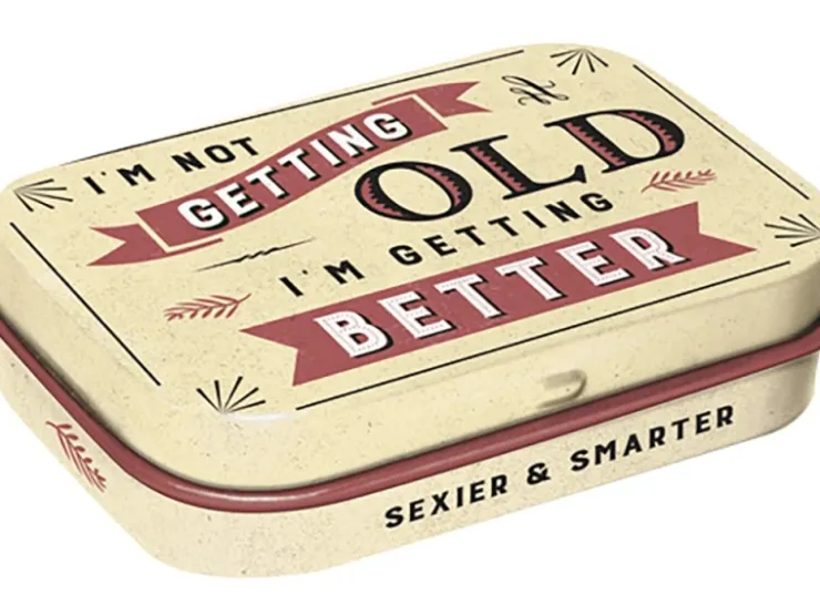 New Nostalgic-Art Pillendose I'm not getting old
