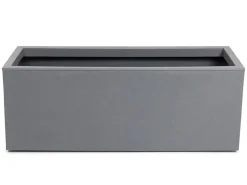 Best Ondis24 Pflanzkübel Vulkan 57 L Grau Blumentopf Pflanzgefäß