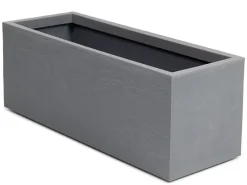 Best Ondis24 Pflanzkübel Vulkan 57 L Grau Blumentopf Pflanzgefäß