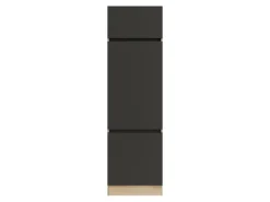 Clearance Optifit Hochschrank f. Kühlschrank 60x206,8x57cm Noah420 Anthra. WildEiche NB Anthrazit