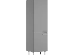 Clearance Optifit Küchen-Hochschrank Mats825 60 cm x 211,8 cm x 58,4 cm Basaltgrau