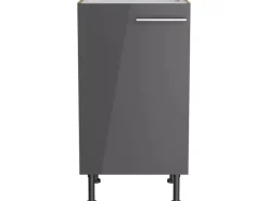 Best Küchen-Spülenunterschrank Jonte984 45x87x58,4cm Anthra.-WildEiche Küchenschränke