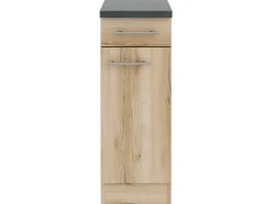 Best Livorno290 Küchen-Unterschrank 30 cm Wildeiche Nachbildung Herde|Kühlschränke