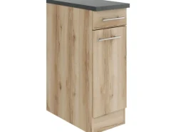 Best Livorno290 Küchen-Unterschrank 30 cm Wildeiche Nachbildung Herde|Kühlschränke