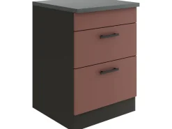 Sale Optifit Nizza407 Küchen-Unterschrank 60 cm Rostrot