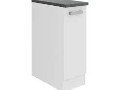Best Optifit Oslo214 Küchen-Unterschrank 30 cm Feinstruktur Weiß