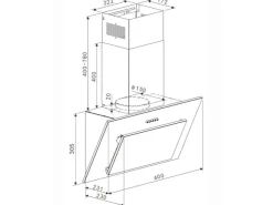 Discount Optifit Winkelküche Optikoncept Jonte 270 cm Anthrazit-Wildeiche Nachb.