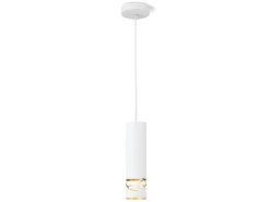 Outlet Orion Leuchten Hängeleuchte Trance 80 cm x 30 cm 1 x GU10 Weiß Gold