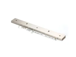 Clearance Orion Lightstyle Deckenbaldachin 3 Auslässe 70 cm x 8 cm Silber