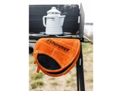 Best Aramid Topflappen mit Eingriff Paar Schwarz-Orange Töpfe