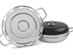 Petromax Herde<Backblech für Camping Backofen Edelstahl
