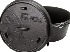Clearance Petromax Dutch Oven FT9 Schwarz mit Standfüßen 7,5 l Ø 23,9 cm