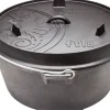 Online Petromax Dutch Oven FT18 Schwarz mit Standfüßen ca. 17,3 l