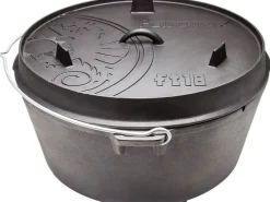 Online Petromax Dutch Oven FT18 Schwarz mit Standfüßen ca. 17,3 l