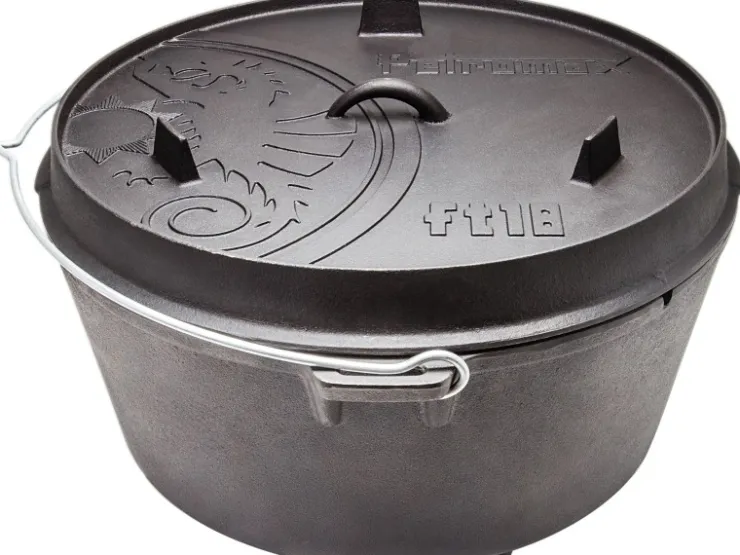 Online Petromax Dutch Oven FT18 Schwarz mit Standfüßen ca. 17,3 l
