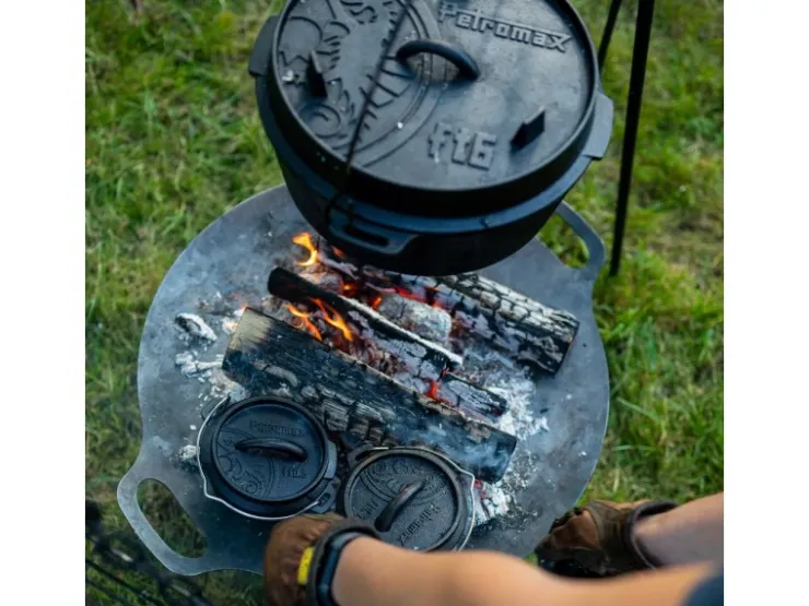 Petromax Herde|Töpfe<Dutch Oven FT6 Schwarz mit Standfüßen 5,5 l